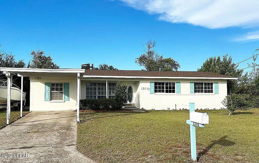 'CURRENTLY UNDER CONTRACT, SELLER WILL CONSIDER BACKUP OFFERS'... MOVE-IN READY HOME CENTRALLY LOCATED to the hospital, shopping, dining and all that Panama City has to offer.  Rare opportunity to find a lot this large in the Panama City limits. Double entry access from Emory Drive and 23rd Street, gated. This home was completely remodeled in 2022. New roof in 2019. New HVAC in 2022.  Four bedrooms, two baths, and two storage sheds. (The owner is a Florida Licensed REALTOR.)