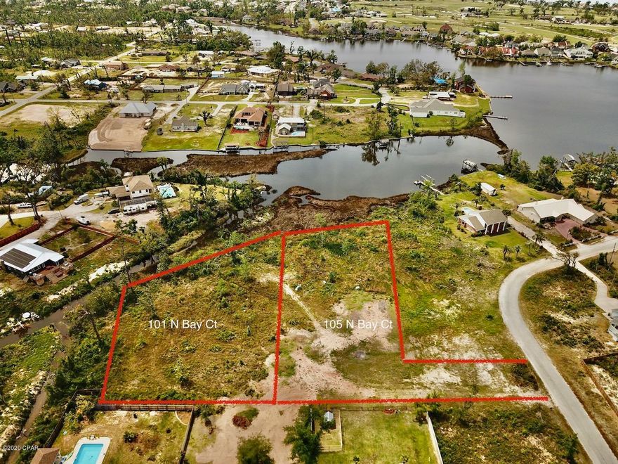 Beautiful water front lot in college point.  With over an acre of Bayou Front property imagine your new home here.
