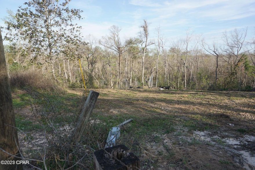 Waterfront lot on the Chipola River on a high bluff on a paved road. This would be the perfect place to build your dream home on the peaceful Chipola River. Mobile Homes would also be allowed here. This is a spring fed river that flows nearly 100 miles through Northwest Florida. After flowing into the Dead lakes just south of this property in Wewa, the Chipola flows into the Applachicola River. The river is frequented by recreational boaters, paddlers, kayakers and tubers. A dock could be built with DEP approval & a building permit issued by the building dept. Building setbacks are 25' from the road side, 10' from the water side, & combined 20' from sides but no less than 7' from one side.