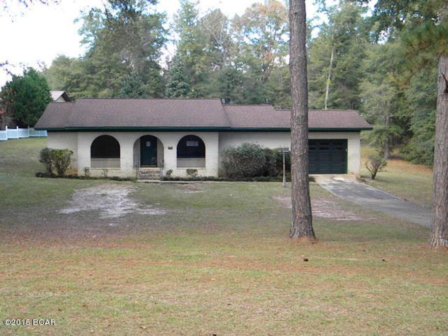 All brick home in an established neighborhood with 1596 sq ft, 1 car garage with storage area, on 1.2 acre lot needing flooring and a few other repairs to make it your own.  Would be a perfect 1st time home buyer or retirement home with 2 nice sized bedrooms and a one smaller bedroom or computer room, dining area with built ins and a roomy kitchen with pantry.  The possibilities for this home are endless so don't wait long as this one will go fast.  Call today to see.