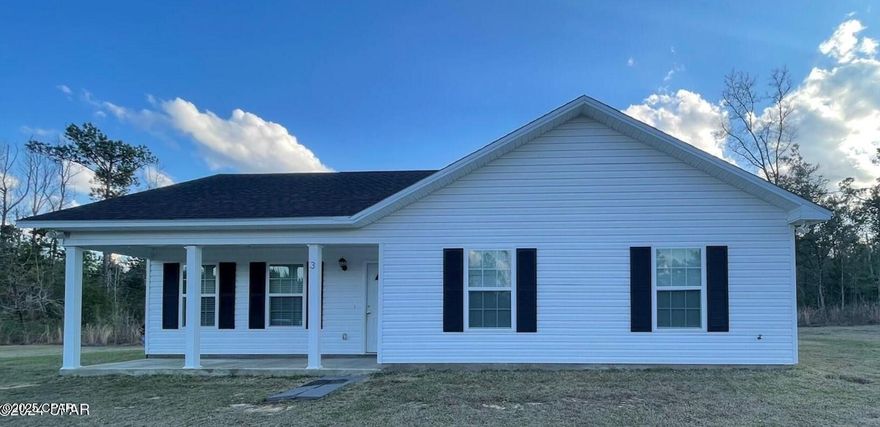 Escape to the peace and quiet of country living while enjoying the convenience of nearby Marianna! This delightful 3-bedroom, 2-bath home offers the perfect blend of comfort and functionality. Step inside to an inviting open-concept living, dining, and kitchen area, ideal for gatherings and everyday living. The spacious master suite features an ensuite bath for added privacy and relaxation. Two additional bedrooms provide plenty of space for family, guests, or a home office. Nestled in a tranquil setting, this home is just a short drive from restaurants, shopping, and amenities, giving you the best of both worlds—country charm with city conveniences close by.