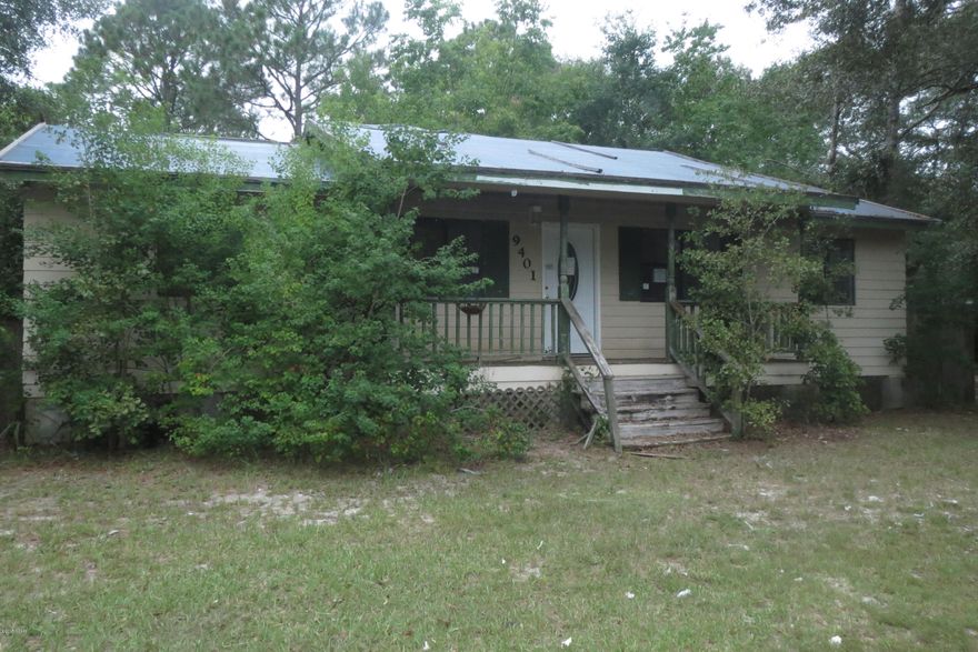 LOADS OF POTENTIAL IN THIS COUNTRY HOME!  Situated on a one-acre lot, this home features a galley-style kitchen with an eat-in dining area, spacious living room, and a split bedroom plan.  A lot of work has been started, so it will not take too much to turn this house into a real ''home!  Property is being sold in its AS IS condition.