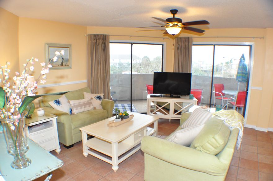 Fabulous and rental ready condo in Plazas of St. Thomas!  This is a furnished 1BR/1BA unit with a private balcony.  The complex is gated and boasts tennis courts, swimming pools, a day dock on the lagoon, a community room, and your just seconds from the beach!  Short term rentals are allowed so if you are looking for your own vacation getaway or for a good investment property, then look no further!  All info is approx. and must be verified by Buyers if important.