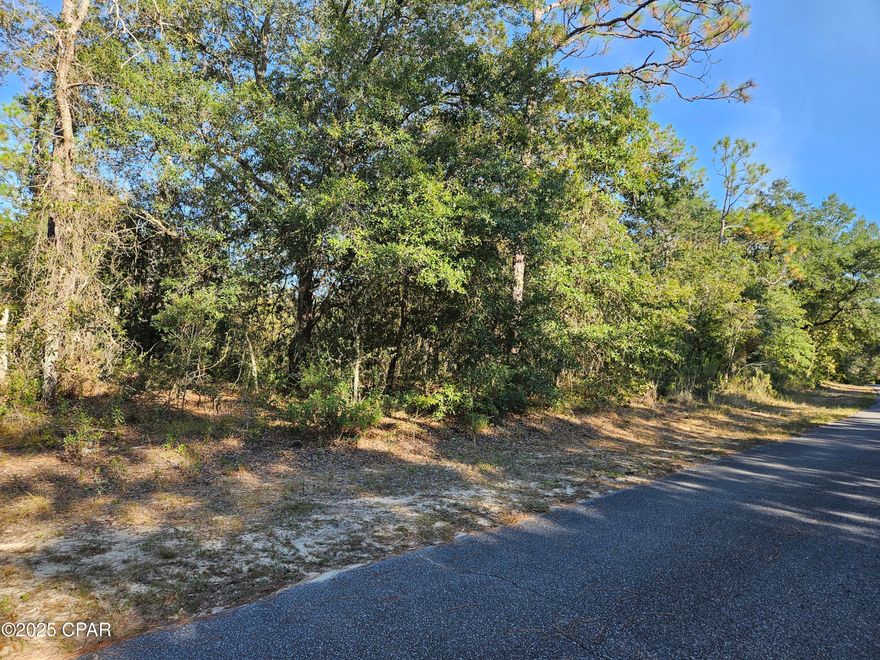 'CURRENTLY UNDER CONTRACT, SELLER ACCEPTING BACKUP OFFERS' This flat 1.7 acre corner lot has about 351 feet of paved road frontage in the 2-lake security gated subdivision about 30 minutes north of Panama City. The lot faces west for good sunsets, or you can go down to the lake recreation area and see the sunset across the water. This lot has plenty of hardwood trees and has entry from Quail Ridge Drive or off Fox Court, a nice setup for a circular driveway. It is relatively flat which would reduce concrete slab cost for your new home. Security guards are on duty weekdays, and a unique code for each lot owner allows entry at other times. Amenities include a swimming pool, basketball court, tennis court, boat launch, covered pavilion, men's and women's restrooms, picnic grills, new toddler playground, tether ball, good fishing and more. The large lake is clear, about a mile across and about 3 miles around. Ne sure and check out all of the photos.