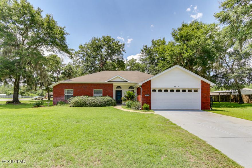 Don't miss one of the BEST PRICED 4 bedroom. 2 bath, homes on the market. Located on the outskirts of town only minutes from 3 boat ramps with access to Deerpoint Lake making your weekend fishing trips extremely convenient. This corner lot is over half an acre and offers plenty of space for all your recreational vehicles and outdoor hobbies. Other exterior features include a 2 car garage and double driveway and a large screened in patio for those cool fall nights. The interior of the home offers plenty of living space with a split bedroom floor plan, and a separate formal dining area for your holiday gatherings. Don't miss this GREAT opportunity. Call your Realtor today to see this GREAT home before its too late.