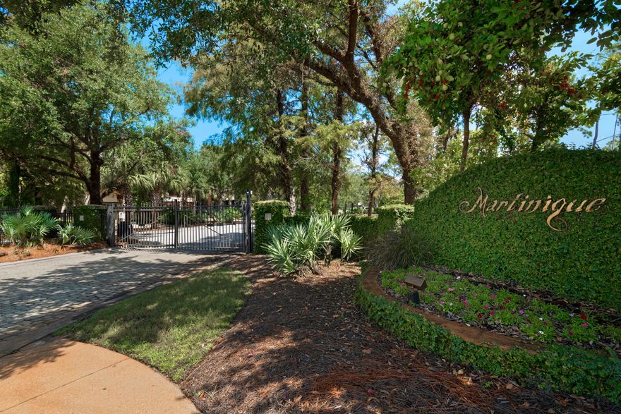 Beautiful building lot in the wonderful secluded Martinique neighborhood. Please verify all information for correctness. Call for more details and access.