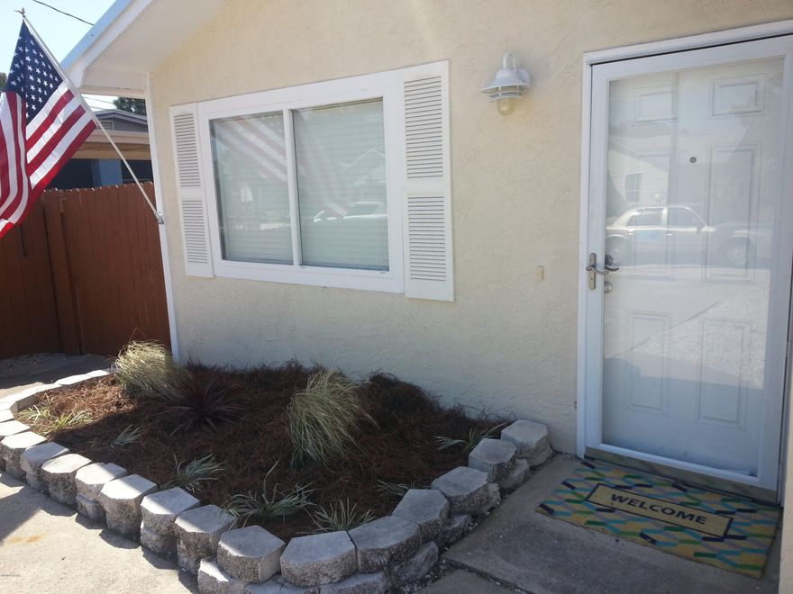 Great home in excellent condition.  Beautiful new wood plank porcelain tile throughout. Updated paint. New tile shower. Kitchen cabinets have been refinished. New Metal Roof as of 3/7/2016. Perfect for a rental property or a personal get away.  Quiet neighborhood with beach access #9 directly south on Biltmore.  Close to St Andrews State Park as well as many restaurants and grocery stores. All important information needs to be verified.