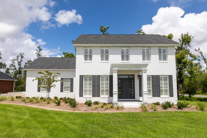 This RENOVATED 2 STORY FARMHOUSE STYLE HOME in the MOWAT HIGHLANDS subdivision is a must see! This home has 3 bedrooms, 2.5 bath with a bonus room that could be used for an office, exercise room, nursery, game room, etc . Lots of upgrades including stainless steel appliances in the kitchen, new cabinets and countertops, plumbing and lighting fixtures and much more! Vinyl plank flooring throughout the main living areas and carpet on the stairs, the landing, the bedrooms and bonus room. The shiplap on the walls and new fixtures in breakfast room, living room, stairway and the half bath gives it a lovely modern touch. The open living area and extra large screened in porch overlooking a wooded stream helps to make this home private, cozy and great for entertaining your guest! This home is in Lynn Haven and is approxiatemately 20 mins to TAFB and only 20 minutes to the beach! The City of Lynn Haven offers great schools, shopping and restaurants! The city of Lynn Haven also offers several parks through out the town, a couple with splash parks for little ones, a beachfront park on North bay with boat landings and Sharon J. Sheffield Park with a pavilion that offers entertainment throughout different times of the the year. Don't miss out on this unique home, book your showing appointment today!