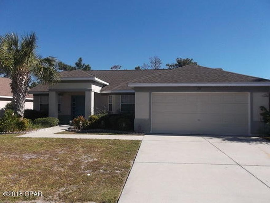 Single family home in Palmetto Trace located close to the beach. This home includes washer/dryer hookups, a garage, a fenced backyard, and a community pool. *$1400 security deposit or $1200 for active military.



All measurements are approximate
