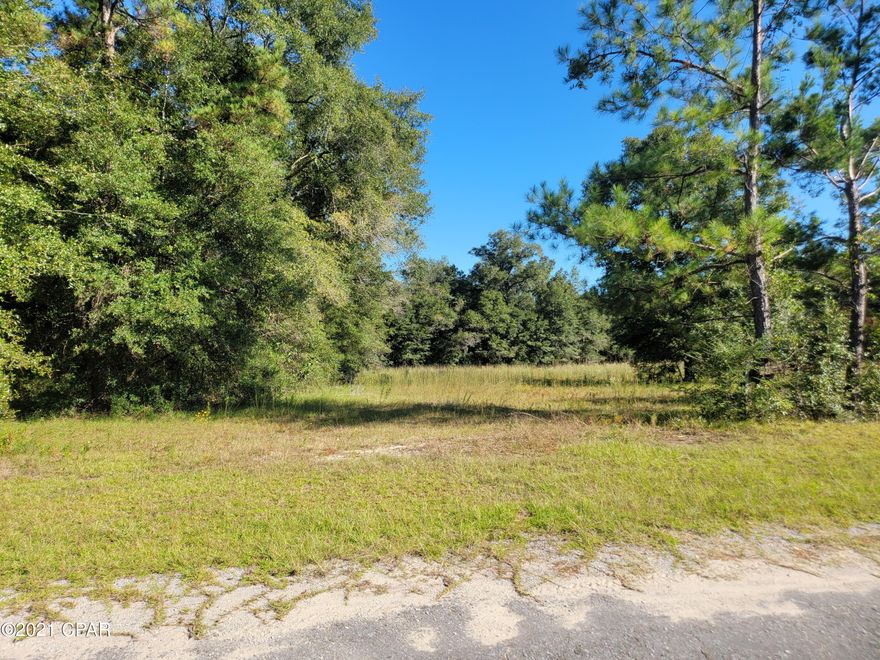 Nice country setting with this 2+/- acre parcel. The front of the parcel (approx. .43 acre) is mostly cleared with the remaining being wooded. Pick your homesite.  Several public boat ramps in the area. Approx. 30 minutes to Panama City Beach. Paved road frontage.