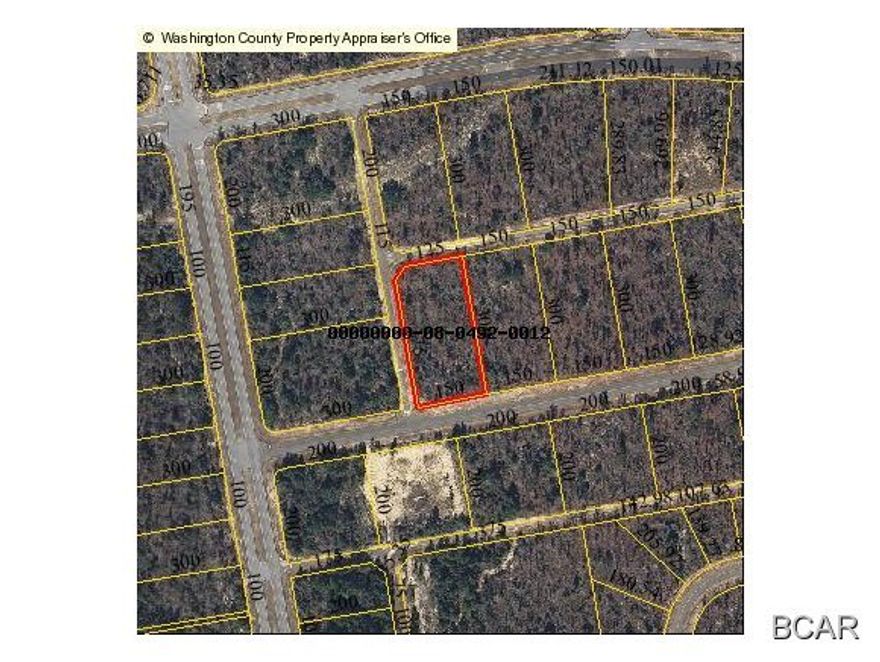 New Washington County alcohol ordinance allows sale of ''on premises'' with all alcoholic beverages licensed restaurant on this property, subject to Unit Eight deed restrictions. 30 miles from Northwest Florida Beaches International Airport. Commercial lot in area designated as Downtown Sunny Hills. One acre lot with commercial alley on west side and rear of lot for service and deliveries. Subject to Sunny Hills Unit 8 covenants & restrictions of record.  Multi-family residential also allowed on commercial lot.  Taxes of $152.50 include $9.47 annual MSBU assessment.