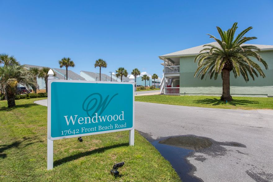 'CURRENTLY UNDER CONTRACT, SELLER ACCEPTING BACKUP OFFERS' This beautifully renovated 1 Bedroom 1 Bath Condo with hallway bunks is located at Wendwood Condominiums on the west end of PCB. Only a short walk to the beach & community pool.  Property is not currently on a rental program but would be a great vacation rental investment opportunity. This unit comes fully furnished with tasteful coastal decor and recently purchased furniture. The interior has been updated with luxury vinyl plank wood floors, new paint, and a recently installed brand new AC system. Other attributes include a 3x5 additional storage closet on back patio.  sleeper sofa, and fully stocked kitchen for an easy turnkey purchase.  This community is quick 5 minute drive to Pier Park and is directly across  from beach