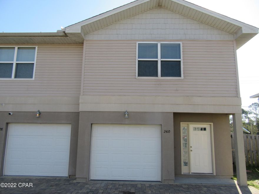 Gated Community ! Spacious 3 Bedroom 2.5 Bath Townhome located near the worlds most beautiful beaches . 1 car garage with deck and fenced back yard. All property sizes and ages are approximate, please measure and/or verify if important.

School assignments are subject to change, please check with Bay County for most accurate information.

Deposit is the same as the rent. Pets allowed with owner approval and NON REFUNDABLE pet fee applies per pet. Breed restrictions apply.