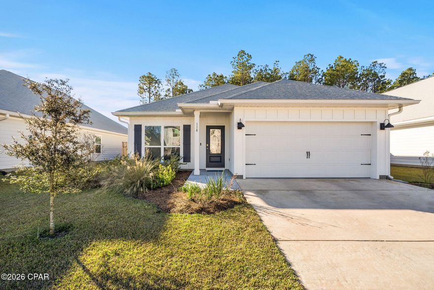 Beautiful Rental Property in prime location! This 3/2 offers an open floor plan, clean white kitchen with stainless steel appliances and a large island. Separate Dining Room/Office located at front of home. Master Bedroom is spacious with full en-suite bathroom including walk in shower and garden tub. This home backs up to wooded area and has wonderful amenities like the community pool. 

Lawn care is included in the rent! 
PET FRIENDLY!

The fenced in back yard and screened in porch are perfect for relaxing with your pets!


The home is unfurnished.