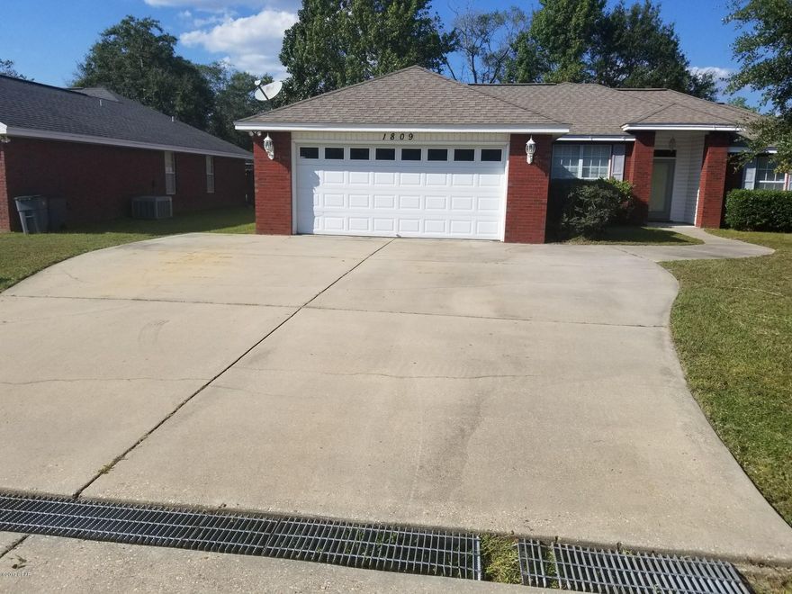 Buyer's offer was cancelled, so here's your chance at this great deal on a Pool home in the highly sought after,area of Britton Woods.  Here is a great opportunity to own a lovely brick home, complete with POOL and Hottub with waterfall.  This home sits on a corner lot, has 3 bedrooms, 2 baths and is super convenient to all that Lynn Haven has to offer, including A rated schools, Dr's and businesses. (All info/dimensions/etc is approx.  Buyer to verify ANY information that is important to them)