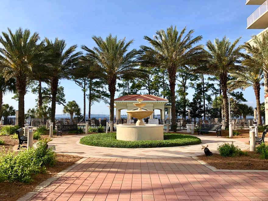 Welcome Home! Beautiful 3 Bedroom 3 Bath Residence at Magnolia Bay Club on St. Andrew Bay! You will love this prestigious waterfront lifestyle in a private gated resort community. Enjoy the serenity of the views of the Bay from the living room, master bedroom, kitchen or step out onto the large balcony and take in the full picture. As you step inside this spacious floor plan, you will notice all the well designed features to make living here enjoyable. The well appointed open kitchen features stainless steel appliances, granite counter tops, custom cabinets and breakfast bar. The large waterfront Master Suite features a double vanity with granite counter tops, jetted garden tub, separate shower, water closet, linen closet and a walk-in closet. Both additional Bedrooms have walk-in closets and the second Bedroom has its own private full Bathroom. This Residence will convey with all the kitchen appliances, assigned covered parking and one additional parking space. Wonderful amenities include a resort style Bayfront pool, gazebo, dinning area, grills, dock, kayaks, playground, walking park, fitness center, community room with kitchen, pool table, elevators, outdoor storage and more. All this in a desirable location with nearby golf courses, dinning, shopping, marinas, parks and beaches. Call to schedule your tour today! (All measurements are approximate, Buyer to verify)
