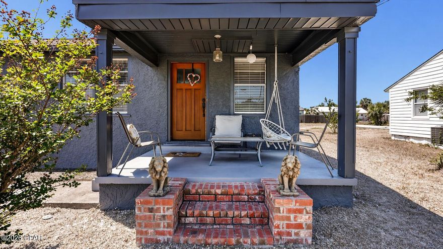 Tucked into the highly sought-after Cove, this one-of-a-kind home at 311 N Bonita Ave is full of mood, charm, and undeniable character. Thoughtfully transformed from a 4-bedroom into a spacious 3-bedroom, 2-bath layout, it offers a more open, intentional flow that truly feels like home.

From the moment you arrive, the inviting front porch sets the tone... but step inside and you'll feel the difference. Every corner reflects the seller's heart and vision, creating a space that's warm, unique, and anything but cookie-cutter. Inside, you'll also find a cozy fireplace and double ovens, perfect for both everyday living and entertaining.

Out back, the vibe continues with a fully fenced yard made for relaxing or entertaining. Enjoy an above-ground pool, a cozy fire pit area with pavers, and a patio right off the back door, perfect for slow mornings or evening gatherings. The detached garage with an attached workshop adds flexibility for hobbies, storage, or a creative space, while the covered carport adds everyday convenience.

For added peace of mind, this home includes a termite bond in place as well as a lifetime Alpha Foundation warranty.

Located in The Cove, one of Panama City's most loved neighborhoods, you're just minutes from schools, hospitals, shopping, and downtown.

Homes like this don't come around often. If you're looking for something with soul, style, and a story... this is it.