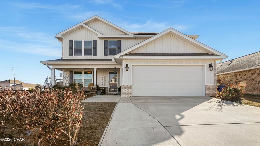 PAID OFF!!!  Solar Panels included with purchase of this home. 

Welcome to 4778 Firefly Lane, where space, style, and comfort come together in an inviting two-story home designed to impress! Offering 2,840 sq ft, 5 bedrooms, and 2.5 baths, this home features a spacious open-concept floor plan that's perfect for both everyday living and entertaining.
The heart of the home is the bright, welcoming kitchen, complete with a center island, ample cabinetry, and a pantry, ideal for hosting gatherings or casual family meals. The home also includes 10 fruit-producing trees on the property!!! WOW!!
Your private retreat awaits in the first-floor primary suite, featuring a relaxing soaking tub, separate shower, and a generous walk-in closet. Upstairs, additional bedrooms provide flexibility for guests, home offices, or growing households.
This home offers the space you need, the layout you want, and the comfort you'll love, all in one incredible package.