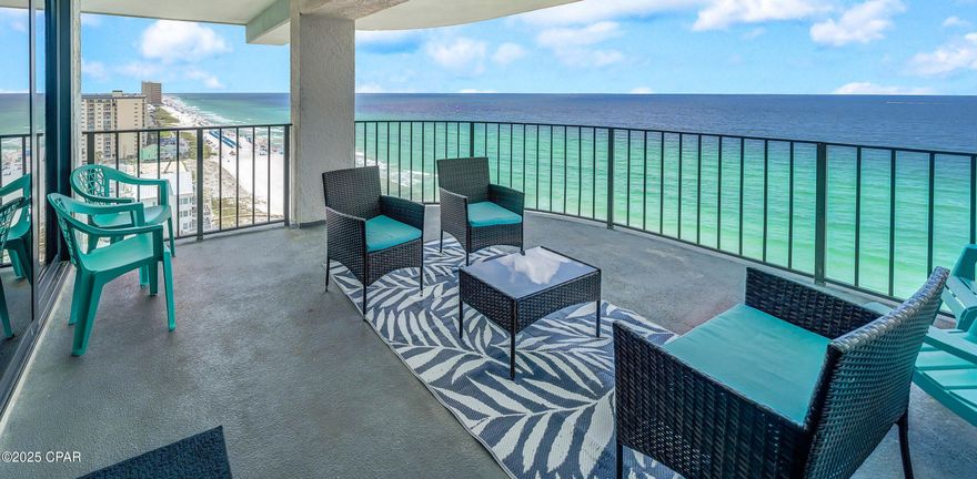 BACK ON THE MARKET AT NO FAULT OF THE SELLER!!! This is the best deal in Panama City Beach!!! Look at this great opportunity in Watercrest!  This spacious 2-bedroom end unit is priced perfectly for you to renovate the way you want!  This is one of the best layouts in Watercrest, and all of Panama City Beach!  This condominium features a huge, covered corner balcony.  You have extra windows that flood the living area with natural light and offer stunning views all the way to the pass. The master bedroom has a king bed and opens to the balcony.  The oversized guest bedroom includes two queen beds, making it ideal for guests or vacation rentals. The open-concept kitchen and living area create the perfect coastal retreat. Enjoy peace of mind with all windows and doors upgraded to impact glass.  HVAC 2018, hot water heater 2025, and new stackable washer and dryer too!  Watercrest is ideally located on Thomas Drive, near top restaurants, shops, marinas, and St. Andrews State Park. Enjoy resort-style amenities including tennis courts, pickleball, shuffleboard, heated pool, hot tub, kiddie pool, snack bar, and a fully equipped fitness center. Don't miss your chance to make this your next beach investment or personal getaway—call us today!