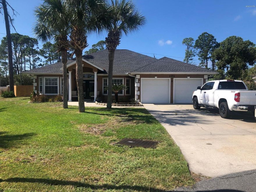 Beautifully updated, 1930SQFT / 3BD / 2.5BA, home in the sought after Palm Bay Community. The home is located in a cul-da-sac with no thru traffic and has one of the largest backyards within the neighborhood. Featuring stainless steel appliances, luxury vinyl plank flooring, open floor plan with split bedrooms, screened in patio, and plenty of natural light. Pets allowed (Dogs Only). Tenant pays all utilities. Multi-year lease discount and optional lawn service available.