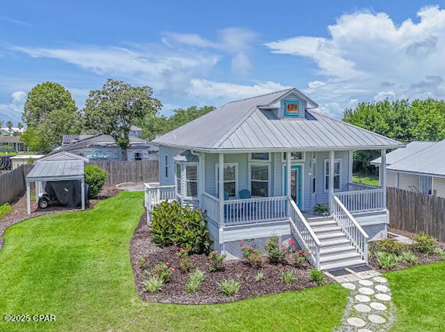 Charming Beach Cottage on Oversized Lot - Prime Middle Beach Location!

Nestled in a golf cart-friendly neighborhood with no HOA, this beautifully upgraded beach cottage is everything you've been looking for in a second home or full-time coastal retreat. Just a short stroll to the beach and minutes from the newly built Top Golf, Dolly Parton's Pirate Voyage, and local restaurants, this location truly can't be beat.

Inside, the bright, open floor plan features large windows that flood the space with natural light, creating a warm and beachy vibe perfect for entertaining or relaxing after a day in the sun. The home boasts quartz countertops, soft-close cabinetry, upgraded light fixtures, a tankless gas water heater, a metal roof, gutters, and more - all signs of the care and quality that's gone into maintaining this home.

Step outside and you'll fall in love with the incredibly large lot, complete with a newly constructed fire pit area for cozy nights under the stars. The front and backyards are pristine and easy to maintain, thanks to a full irrigation system.

Located in the desirable Middle Beach area, you're also just a short drive to Pier Park, local golf courses, shopping, and entertainment. Whether you're looking for your personal beach getaway or a peaceful primary residence, this home checks all the boxes.

Please note: Not zoned for short-term vacation rentals.

Don't miss your chance to make this your home away from home - schedule your private showing today!
