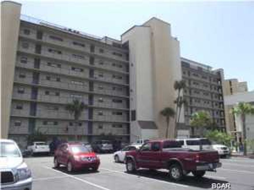 This is great unit on the 7th floor of the A building which is directly in front of the swimming pool. Great views of the beach. Unit has an outstanding rental record and is on the onsite rental program. Lots of tile and nicely decorated. Being sold fully furnished except for personal items. Complex is within easy walking distance to St. Andrews Park, either by beach or by main entrance. Fine dining, marinas and Fun Parks are close by to this complex.