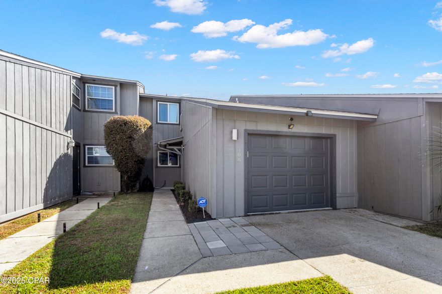 Waterfront living at its finest! This beautifully updated 3-bedroom, 2.5-bath home in Callaway offers 1,547 sq ft of comfortable living space with an open floor plan that's perfect for entertaining. Enjoy stunning water views right from your backyard and your brand-new dock—ideal for fishing, boating, or simply relaxing by the water. Inside, you'll find new LVP flooring throughout, a spacious kitchen that opens to the living and dining areas, and plenty of natural light that highlights the home's modern feel. The primary suite features a private bath and great closet space. Step outside and take in the peaceful setting and waterfront breeze—this home is truly move-in ready and waiting for you!