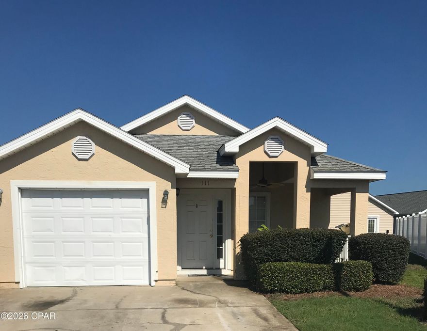House is in good condition. Recent LVP flooring throughout except bathrooms. AC unit 5 years old. Great location near schools shopping and restaurants. 2 blocks from the Gulf