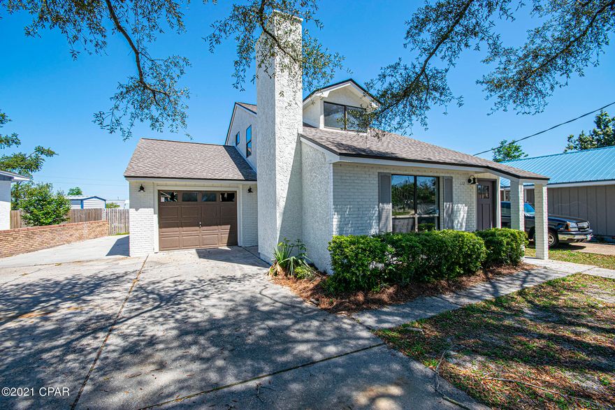 CURRENTLY UNDER CONTRACT, SELLER ACCEPTING BACKUP OFFERS...............LIVE THE COVE LIFE in this tastefully remodeled 3-bedroom 2.5 bath home. Open living room with wood burning fireplace creates a warm and relaxing atmosphere. The large galley kitchen features new stainless appliances, quartz countertops, subway tile backsplash, tons of counter space, and an eat-in breakfast area. The kitchen is open to the living room and family room which makes entertaining a breeze. The family room is the central gathering place in the home and has a dining area with plenty of space for relaxing, family time and access to the backyard for even more entertaining possibilities. Spacious, privacy fenced backyard has relaxation written all over it with large patio space for grilling and outside activities The master bedroom is conveniently located on the first floor and has a large walk-in closet. The master en-suite features double vanity sinks, quartz countertops and a large, tiled shower. Upstairs are 2 additional bedrooms each with dormer windows which provide natural light and a shared full-size Jack & Jill bath. Surrounded by locally owned restaurants, marinas, schools, hospitals, St. Andrew Bay Yacht Club, beaches, Tyndall Air Force, and NSA. Golf cart friendly, walking, biking, jogging and common parks are situated throughout the community as well, the Cove is truly one of a kind. The home in not located in an HOA and is not in a flood zone. This home is just B E A U T I F U L. Be our guest and come visit today.