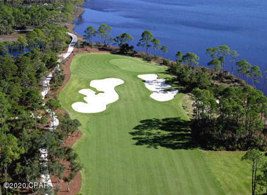 Entered for comp purposes only. Wild Heron is situated along the shores of Florida's largest coastal dune lake; under canopies of beautiful old oaks is a place of privacy and quiet comfort offering extravagant view of Lake Powell and three of the most picturesque Shark's Tooth fairways. This unique Coastal Craftsman community, best described as a sanctuary, offers all the world-class amenities you could ever need including Shark's Tooth Golf Club, Har-Tru Hydrocourt Tennis Courts, a lakeside grill and fire pit, community swimming pool, fitness center, boardwalks, trails and parks. The Boathouse at Prospect Point includes a dock for access to Lake Powell and is well stocked with kayaks and canoes for residents' use.