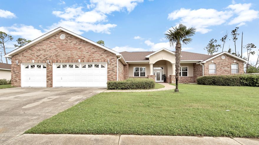 CURRENTLY UNDER CONTRACT, SELLER ACCEPTING BACKUP OFFERS This elegant 4 bedroom 3 bath home is sure to catch your attention. The home was designed to maximize natural lighting, and you'll find large windows throughout that provide plenty of sunlight and views of the protected preserve out back. There are two separate living spaces and a large kitchen that's perfect for entertaining. The home has a split floor plan with two bedrooms sharing a Jack & Jill bathroom. The third bedroom has it's own entrance, perfect for older children, or as an option for other family members. You'll love the master bedroom. It opens out onto the paver patio and is perfect for enjoying your morning coffee. The master bathroom has separate vanities as well as a  makeup area. If you've been working from home th All hurricane repairs have been completed and this home is better then ever. The roof has been replaced, there are new windows, new drywall, new paint, and gorgeous luxury vinyl plank flooring. This home is central to just about everything in town and located in a quiet neighborhood surrounded by a protected preserve.