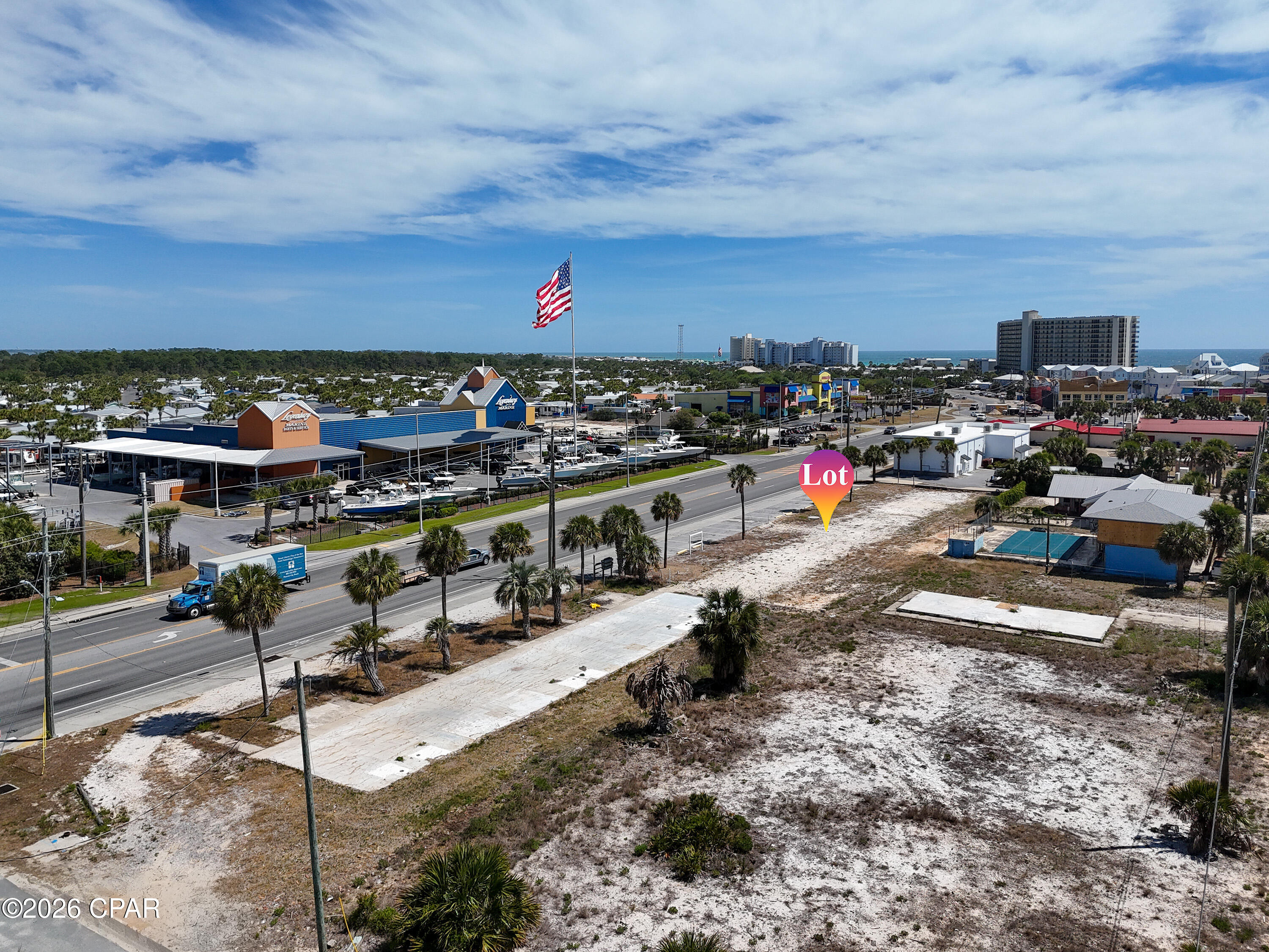 Gulf Lagoon Beach - Land