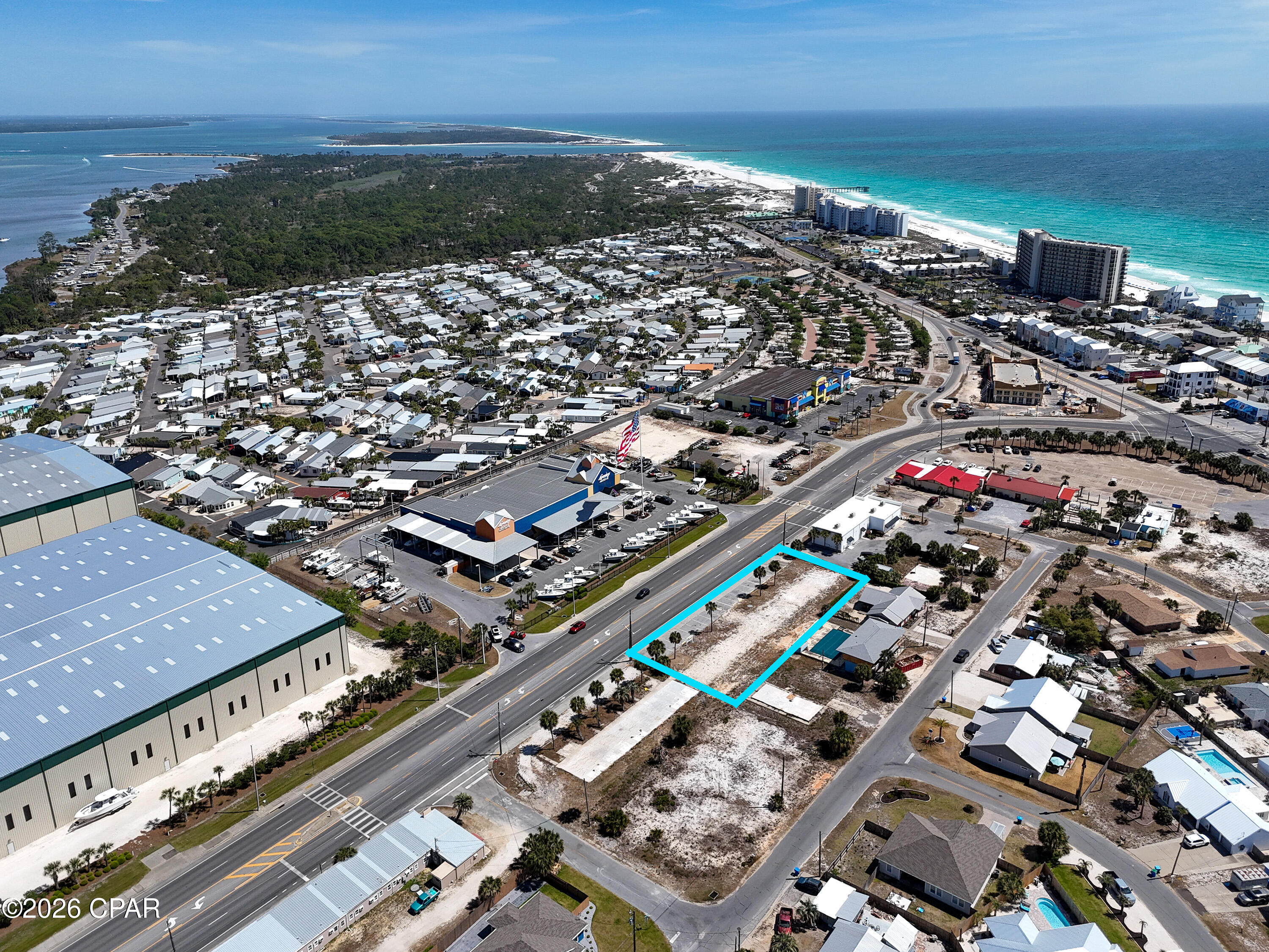 Gulf Lagoon Beach - Land
