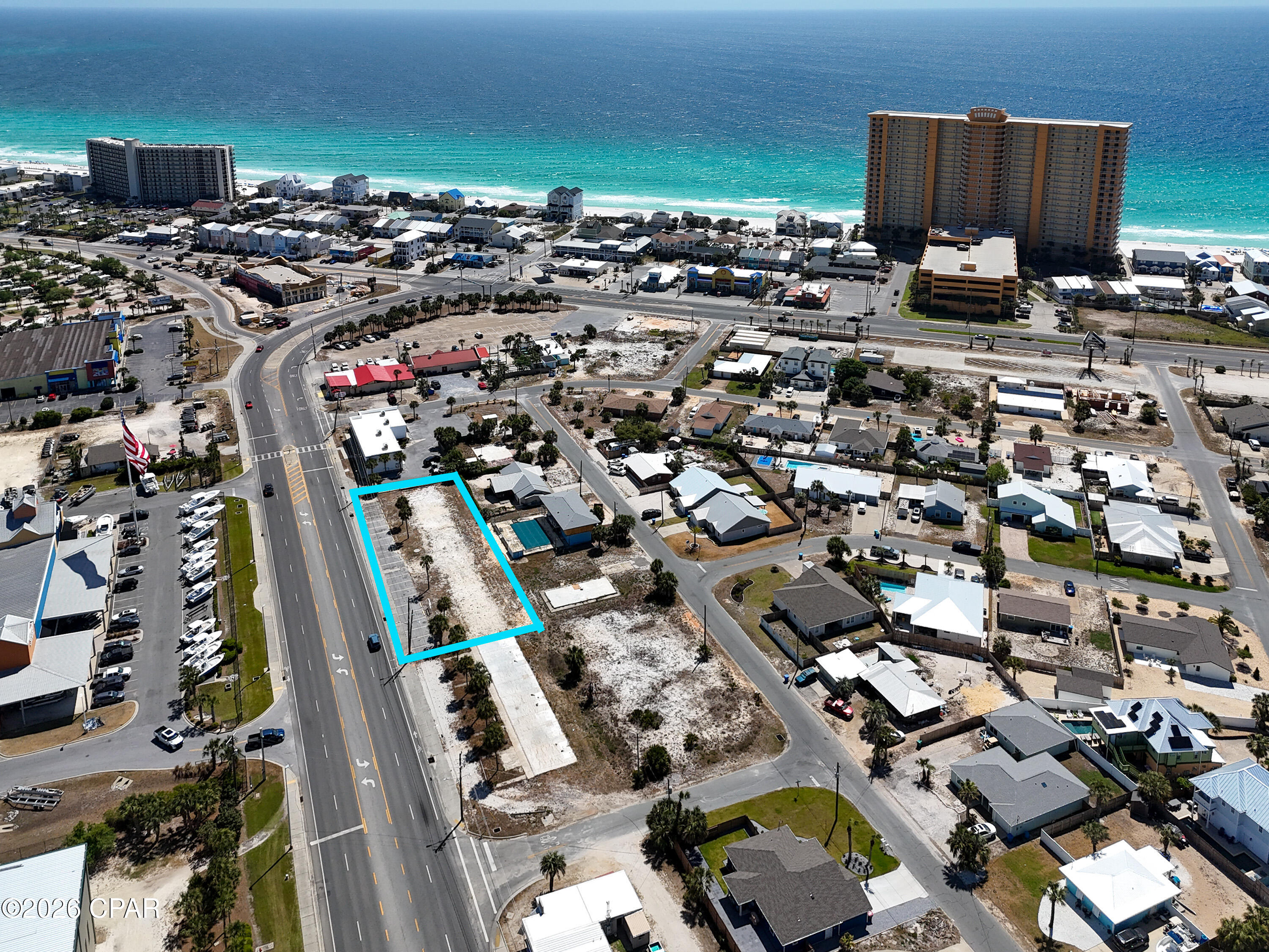 Gulf Lagoon Beach - Land