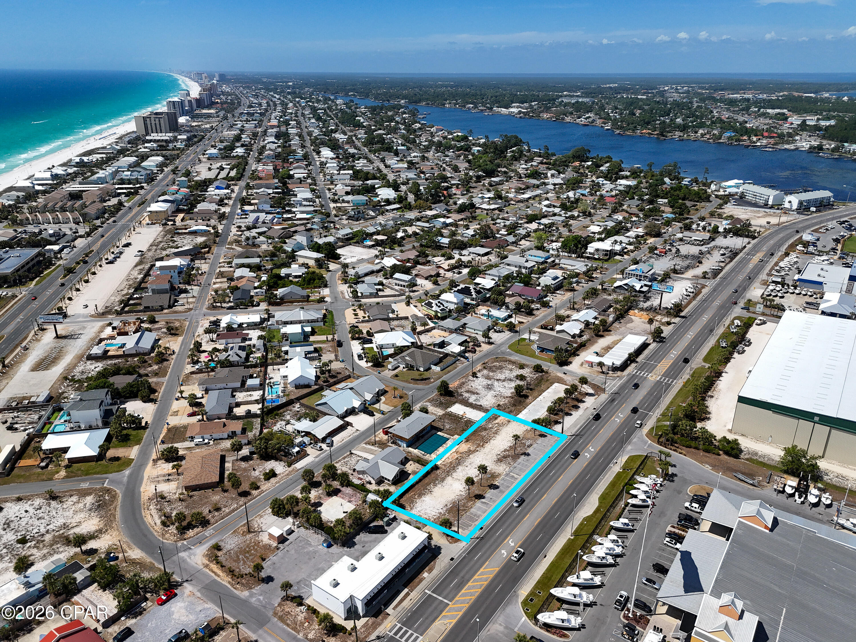 Gulf Lagoon Beach - Land