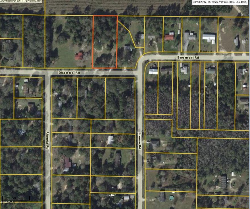 Get ready to build! Own an acre with A LOT of potential in a quaint neighborhood! This lot already has a private well and septic installed. This lot is also conveniently located ~a mile north of the Panama City Distribution Center!