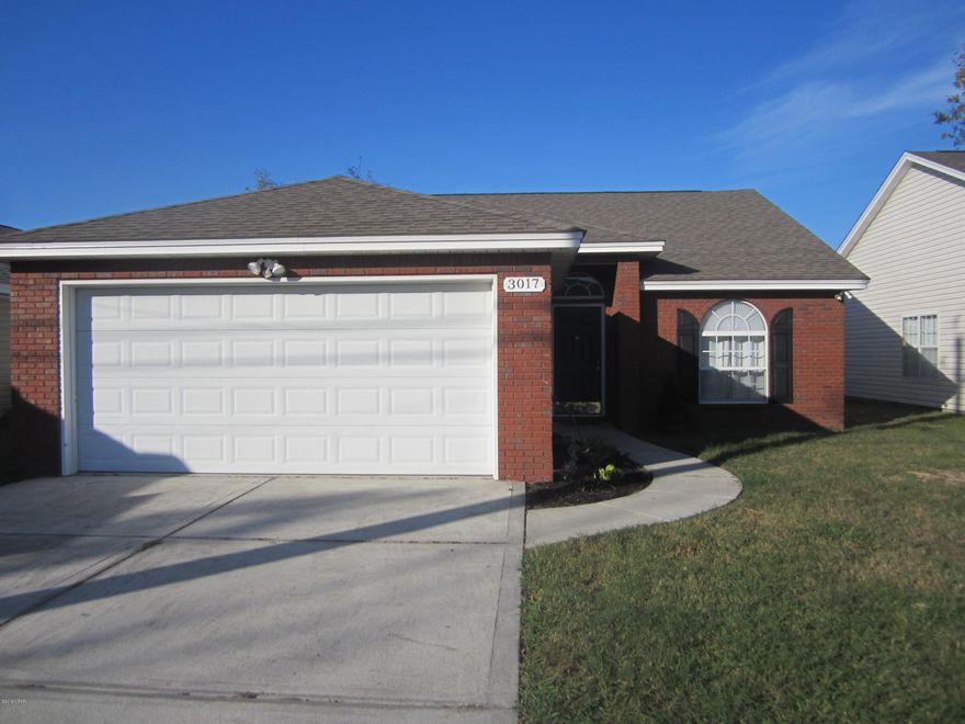 COMPLETELY MOVE IN READY! 3/2 open floor plan with vaulted ceilings. Freshly painted, new roof .  All NEW appliances. Spacious kitchen with plenty of cabinets and pantry. New vinyl plank flooring and carpeted bedrooms. Screened in porch and fenced back yard. Two car garage with opener. This is a ''come in and take a look'' home. Very convenient area that is  rebounding nicely. Popular  area of new homes and schools closeby. All info and sizes are intended to be correct, please verify what is important to you. Listing agent is part owner.