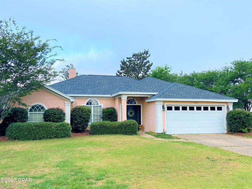 CURRENTLY UNDER CONTRACT, SELLER WILL CONSIDER BACKUP OFFERS This classic 4 bedroom home is located on a cul-de-sac in Upper Grand Lagoon and features an in-ground pool, privacy fenced backyard, and ample space for entertaining. The split-bedroom floor plan allows for Master suite privacy and the fourth bedroom, located off the kitchen, is the perfect spot for a home office or hobby room. Relax in the privacy of your own pool or socialize along the community walkways, bay-front neighborhood pool, or clubhouse. Located just minutes from the sandy beach and on a low-traffic residential street, this a perfect space to call home. Flood Zone X-no flood insurance required. Listing agent to provide Essential Coverage Home Warranty from Old Republic Home Protection to Buyers ($475 value). Home is currently having the exterior completely repainted!