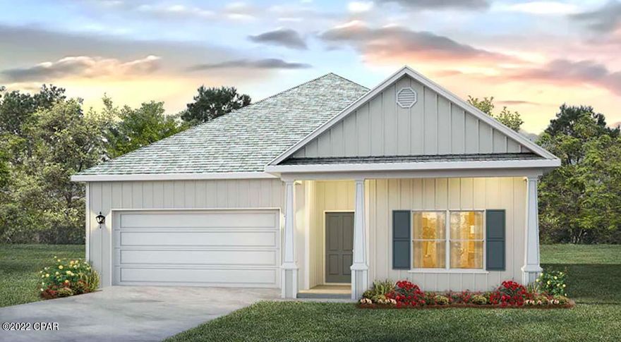 This Rhett floor plan is in Tierra Verde III. This subdivision is in the beautiful community of The Glades. The Rhett floor plan

features 4 bedrooms, 2 baths with just over 1800 SF. Features of this floor plan include an open kitchen with center island and farm sink, beautiful white (Ivory)

cabinetry, EVP flooring, quartz countertops, tile shower in bathroom one and an appliance package that includes a stainless smooth top range, microwave and dishwasher. Tierra Verde III is located on Panama City Beach and is just minutes from beach access. Close proximity to shops, restaurants and grocery stores.

This community is centrally located on Panama City Beach and is the perfect place to call home.