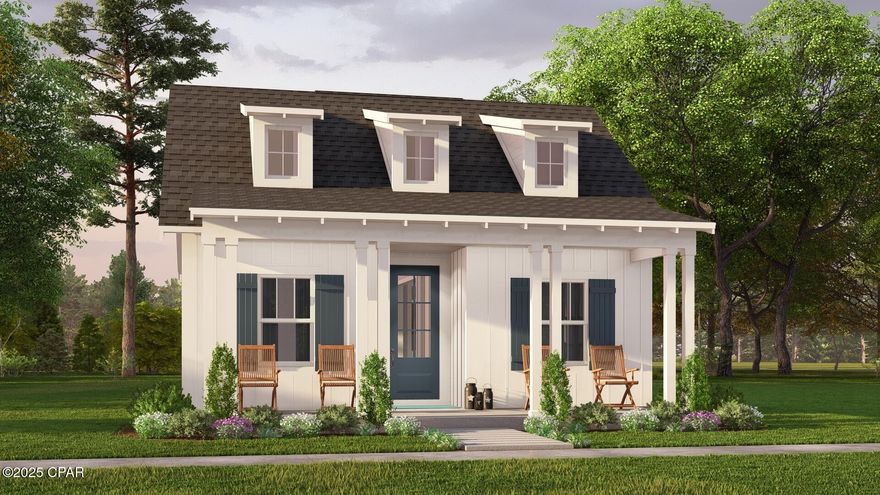 The Largo plan by Harris Doyle Homes in Indigo Lakes at SweetBay is situated on a stunning corner lot!  The open great room has 10' ceilings and connects to the dining room and eat-in island kitchen with stainless appliances, stone countertops, walk-in pantry and tile backsplash all included. The primary suite has a tile-to-ceiling shower, dual vanities, and walk-in closet. The Largo includes a two-car garage, large front porch and rear covered patio. SweetBay is a walkable and golf-cart friendly community with unrivaled amenities: dock with Bay and Gulf access, boat launch for kayaking, private beach, paddle boarding, fishing, parks, junior olympic resort pool complexes, fire pits, grilling areas, sports court, miles of trails, Publix-anchored town center and even more future amenities to come!