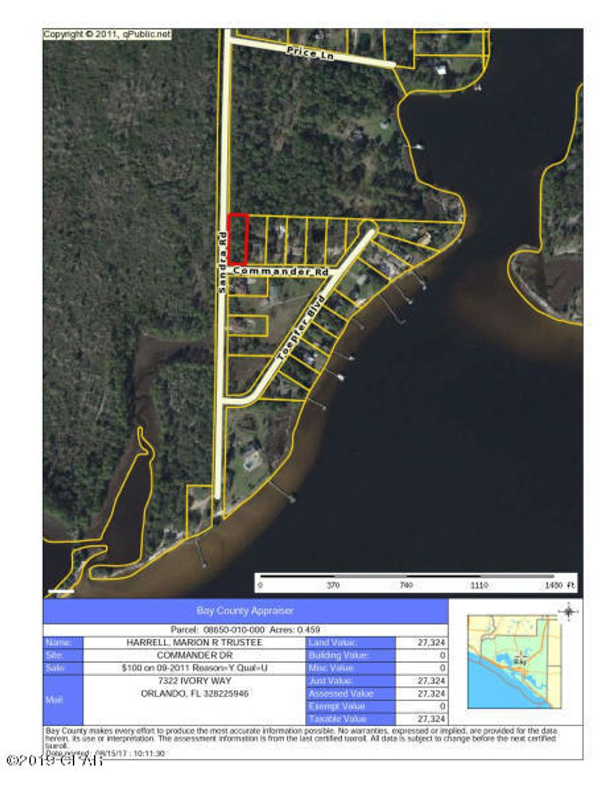 COUNTRY LIVING IN THE CITY!! Looking for a nice lot to build in paradise? Look no further. this 1/2 ac corner lot in a quiet area. 2 blocks off the Bay, which has a spot at the end of the road to put your canoe, kayak or paddle boat in at. There is no HOA here. Nice Rural neighborhood full of woods but only minutes to everything you need. The Mall, Restaurants, entertainment. You can have it all here.. All sizes are approximate, please measure if important