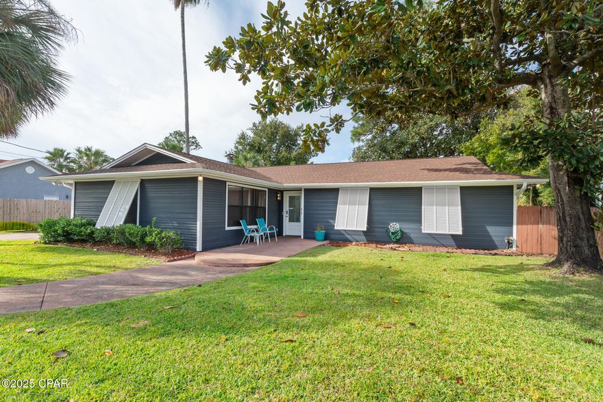 Flip Flop Stop offers a rare opportunity to own a proven income-producing property, grossing $115,859 in 2023, $130,903 in 2024, and $115,509 already on the books for 2025. 

Perfectly designed for flexibility, the property features a main home and a detached pool house with its own kitchen and bathroom—ideal for guests, extended family, or private use.

Enjoy a large heated pool surrounded by tropical landscaping, an outdoor wet bar with charming Edison lighting, and a game room complete with air hockey and a pool table. The fully stocked gourmet kitchen, luxury mattresses, and close proximity to sports parks, St. Andrews State Park, and other local attractions create the perfect blend of comfort, fun, and convenience.

Home is sold furnished, with the exception of linens and the front door resort lock belonging to the property management company. Whether expanding your investment portfolio or finding a perfect family retreat, Flip Flop Stop is ready to deliver.

Main house is a 3 bed/2 bath and pool house is a 1 bed/1 bath with full kitchen. See sqtf in Baypa.