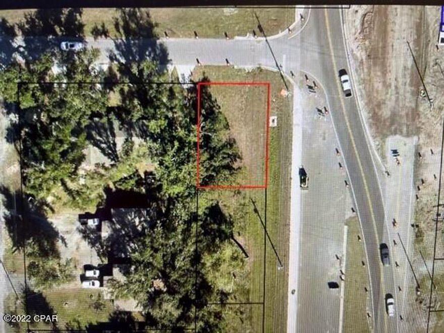 Vacant lot on the corner of Hwy 390 and 17th St. 55' of frontage on Hwy 390 and 69' deep.