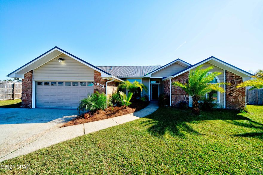 'CURRENTLY UNDER CONTRACT, SELLER ACCEPTING BACKUP OFFERS' When you drive up to a home and you think, yeah.. yeah..it looks traditional so must be like all of the others! Well... LeChef has found the creation of the most scrumptious and delectable meal of a home that would wet anyone's appetite to have to have it all! Ask your agent to provide you with the full list of updates and improvements for all of these ingredients have made this home truly a home of excitement, feeling of ahhh and a complete adventure of paradise and pride! This home has gone through a renovation and more after Hurricane Michael.  Besides all the upgrades in the interior; and make sure that you read all of the captions in the photos for more detailed descriptions, make way immediately to your back yard oasis. Beginning with the screened in porch with 3 exits to the backyard, there is an inground saltwater, gunite pool including a 2 ft. wading ledge and high end ledge lounger chairs and table and all of the pool equipment, concrete patios, a 24 x 36 pole barn with intricate wiring even for a welder, double 10 x10 garage doors and entire interior spray foam, an extra she shed/storage with a/c and lighting, a dream outdoor kitchen (read the captions), a fire pit area including the chains for swings and double doors on each side of your privacy fenced to bring in boats, RVs, etc. And... No HOA fees. These remarks surely must have enticed you so now... go inside! And don't forget to read all of the photo captions and study the list of improvements!