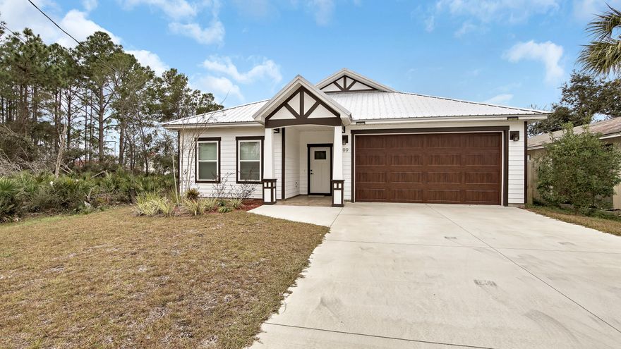 This stunning house move in ready located on the west-end of the beach  stone throw to 30A. Lots of fine dining, shopping and entertainment.  Walk into this house it feels humongous with its 10 foot ceilings and open concept. Great for entertaining with the island kitchen the house feel like a luxurious house with the beautiful lighting fixtures and ceramic tile floors. Sit down on your deck at night and watch the amazing sunset. The best part yet, the elegant master bath with a tile shower, glass enclose, long bathroom counter with dual vanities.  It's hard to list all the indoor features of this stunning home schedule a tour today. This fantastic home is located at the North West Panama City Beach, far enough from the busy tourist life and traffic congestion yet only 1 mile to the white sandy beaches of the Gulf of Mexico and minutes to excitement of Pier Park and 30A, and the new international airport.