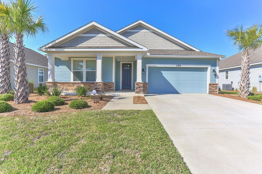 Welcome to the friendliest community in Panama City Beach!This charming house is located in Whisper Dunes, a lovely community where the houses are all pretty and the neighbors are cheerful! The location is ideal as the proximity is close to the beach and shopping opportunities. This 3 bedroom 2 bathroom home is perfect for a family. The wide hallway and 10 ft ceilings give a welcoming entrance. It has upgraded tile flooring in a warm wood color through the living areas. The house also has an upgraded modern crown molding package. The kitchen has lots of storage with its cabinetry and pantry. The granite countertops are striking against the decorative stone backsplash. The dining room off of the kitchen is large enough for a full size dining table, perfect for family dinners. bath uses the same granite countertop as the kitchen. It has a separate shower as well as a soaker tub. The walk-in closet is large enough to share and still have room for a full shoe collection! The other 2 bedrooms are a great size with generous closet space. The previous owners did not use one of them and the other was used only occasionally for guests. The 2 car garage has all the space you need with room for your vehicles and room for storage or a workshop. The upgraded screened in patio at the back is a wonderful place to hang out, especially with the beautiful Florida weather. Gutters were newly installed as well to control water impact on the property. This stylish house is comfortable but still modern with plenty of upgrades to satisfy the discerning home owner. This is a must see house so I will see you soon!