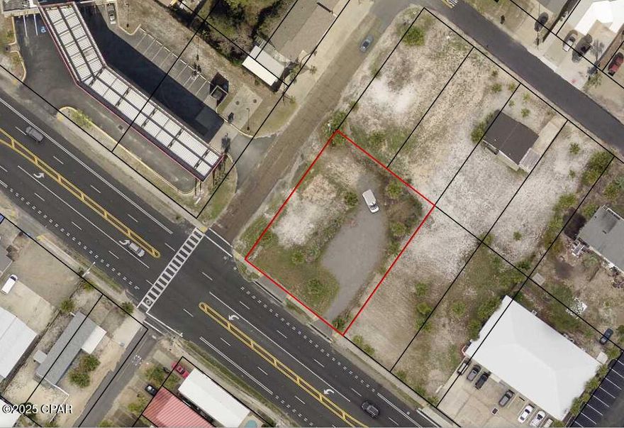 Amazing location available on Thomas Drive. Neighborhood Commercial Zoning C-1, great for Residential or Commercial development. Lots of potential uses for this 100' x 125' lot.  Located on the NE corner of Ocean St & Thomas Dr, location makes it perfect for multiple income producing vacation home rentals or commercial development. The lot has access to power, water and public sewer. SHORT TERM RENTALS ALLOWED! NO HOA! Here's your chance to build at the beach!  Check it out any time!