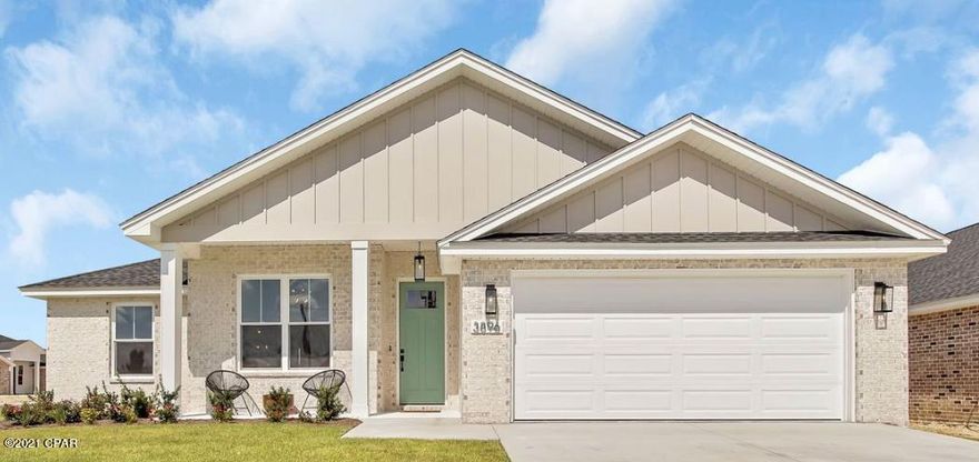 Bay Counties newest community has come to life, These homes are built by one of Bay Counties most sought after builders, Brick homes with spacious floor plans, custom solid wood cabinets, Quartz counter tops, Upgraded light fixtures, doors, Insulation, Trim, Low E windows, Luxury Vinyl flooring, Stand alone tubs, Neighborhood has under ground utilities, lighted streets. Zoysia Grass and landscaping! Let College Station be your next move.... Cornell Floor Plan