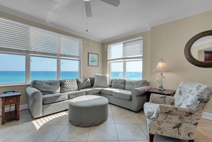 Rising 22 stories above the sugar white sands of Panama City Beach, Aqua commands the most spectacular location on Florida's famed Emerald Coast. It was the developer's intent to design Aqua to standards that all Panama City Beach resorts would be measured. Iconic architecture, an array of resort amenities, and a true connection to the water blend beautiful design and creative living. All in the perfect location along the perfect beach. AQUA 501 is the most coveted floorplan on the beach, perfect for the owner the wants to use it for full time residence or rental income. The spacious floor plan, walkin closet, and balcony for every BR makes this a very comfortable home. 501 has all the ''extras'' and the pictures do not begin to describe the transformation these owners have made. MUST SEE!