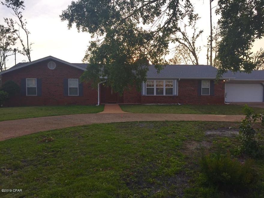 CURRENTLY UNDER CONTRACT, SELLER ACCEPTING BACKUP OFFERS***DON'T MISS YOUR CHANCE TO OWN THIS WONDERFUL MOVE-IN READY HOME W/ NEW ROOF AND MORE!!!*** Located in highly desirable Lynn Haven, this spacious 3BR/2.5BA home has so much charm!! The exposed brick in the kitchen and den, 2 wood-burning fireplaces, the sunken living room w/ built-ins, the double set of French doors leading out to a fantastic screened porch, and more. ''Pride Of Ownership'' certainly shows in the carefully thought out updates and meticulous care by the current owners. The home features 2 generously sized living areas, large bedrooms, impact resistant windows w/ shutters, Miami-Dade hurricane rated garage doors, a fantastic back yard w/ new privacy fence, and an oversized garage w/ a convenient workbench area. Recent updates include a new roof (Jan. 2019), new gutters, new interior and exterior paint, new kitchen appliances (refrigerator/cooktop/dishwasher), newly refinished cabinets, new blinds, new glass shower doors, new closet doors, new closet shelving, newer fixtures throughout, and a new drainfield (Feb. 2019.) Other notable features include plentiful storage inside and out, automated security lights, large circular driveway, and best of all, VERY MINIMAL damage from Hurricane Michael, which was quickly remediated. (The remodel was completed shortly before the storm.) This is a wonderful, safe, and well-established neighborhood in the highly coveted Lynn Haven school zone, close to University Academy, and only a few minutes to Bay Haven and North Bay Haven charter schools. No HOA and NOT IN A FLOOD ZONE. This truly is a gem that you must see for yourself. All room sizes are approximate--please verify if important. Call today to schedule a private tour!!!